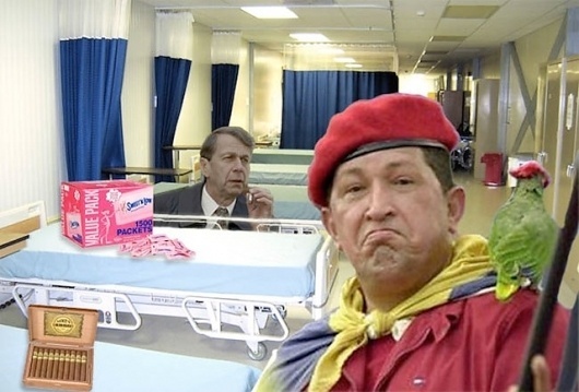 No, The U.S. Did Not Give Hugo Chavez Cancer | Danger Room | Wired.com #files #political #chavez #photoshop #hugo #bad