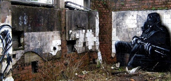 Graffiti street art by Smug One #graffiti #realism #street #art #realistic