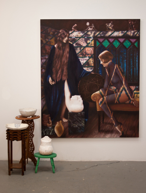 Alison Blickle | PICDIT #design #texture #painting #art #fashion