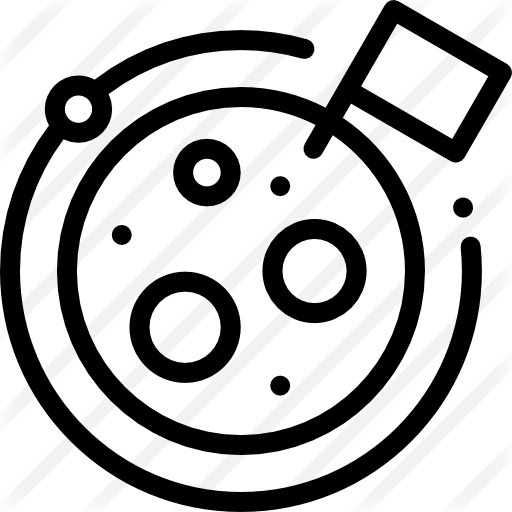 See more icon inspiration related to planet, conquer, discovery, exploration, discover, universe, education, flags, space, science, flag and moon on Flaticon.