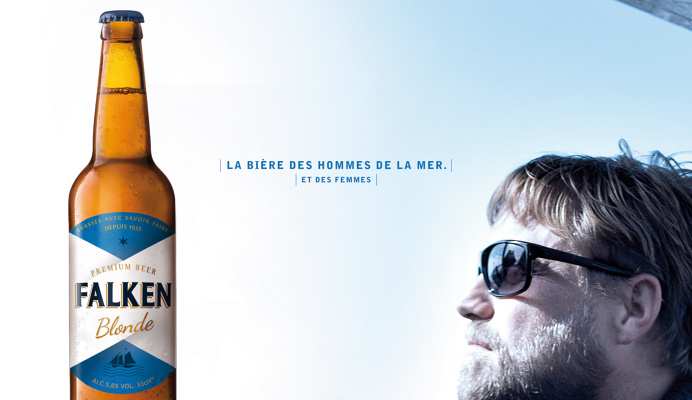 FALKEN. FRENCH BEER. BLONDE. #FRENCH#BEER#PAS-SAGE.COM
