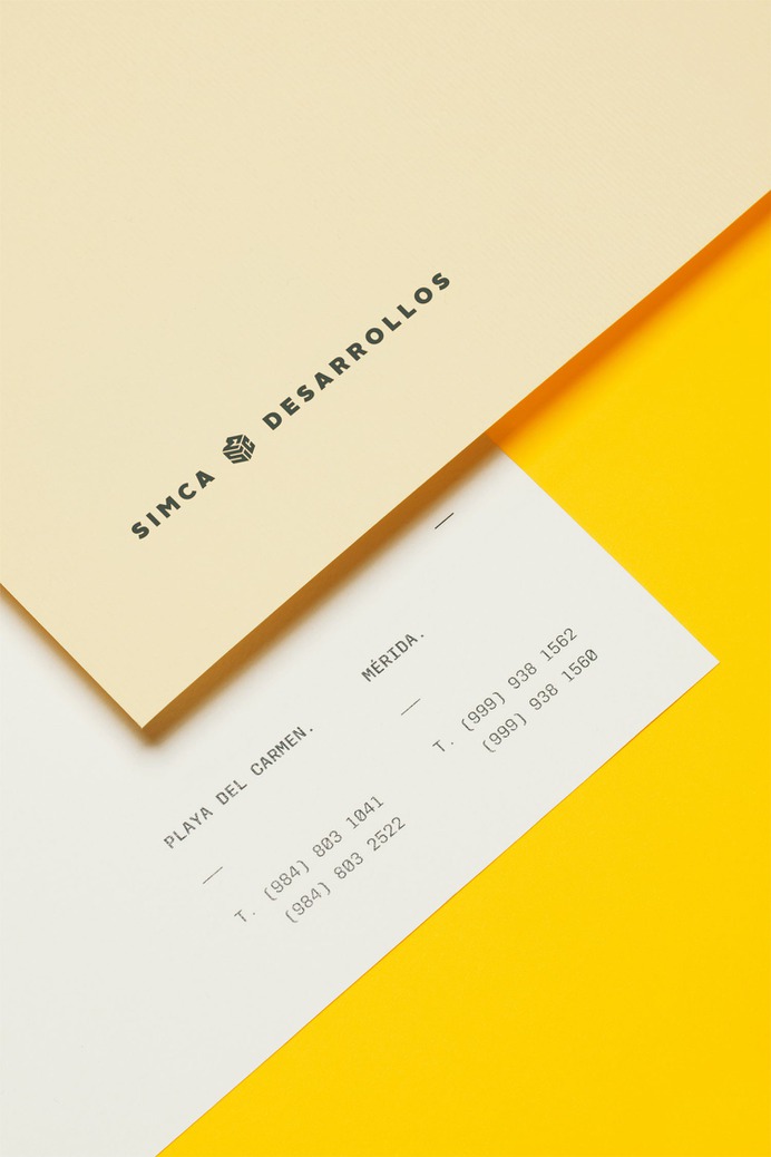 SIMCA Corporate Design - Mindsparkle Mag SIMCA is a real estate developer dedicated to strategy and construction, mainly at Merida, Cancún, Playa del Carmen and Tulum in México. #logo #packaging #identity #branding #design #color #photography #graphic #design #gallery #blog #project #mindsparkle #mag #beautiful #portfolio #designer