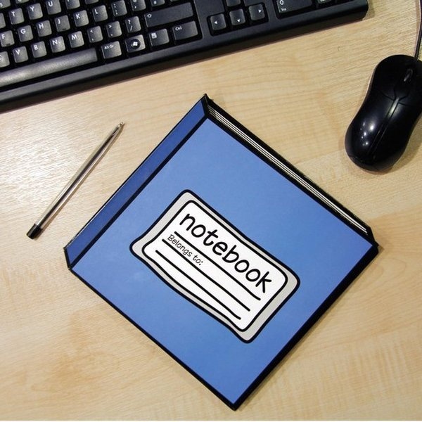 Cartoon Notebook #tech #gadget #ideas #gift #cool