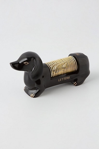 Dachshund Letter Holder #office supplies #letter holder