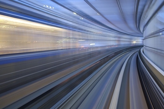 bluuuuuue | Flickr - Photo Sharing! #photos #yurikamome #appuru #speed #rail #high #pai