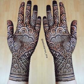 Bridal Mehendi Design Ideas