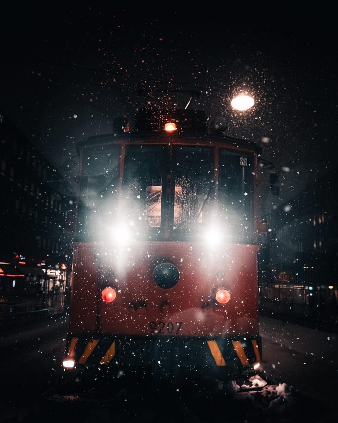Dark and Cinematic Urban Photos in Stockholm by Daniel Hedquist