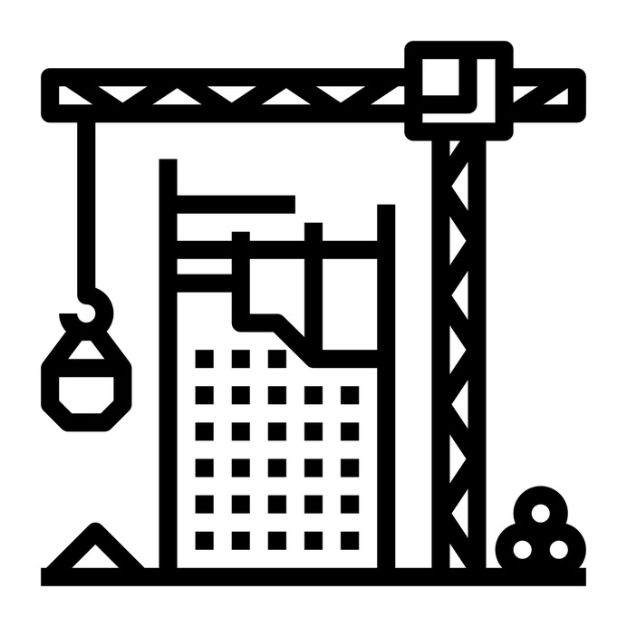 See more icon inspiration related to crane, hook, internet, construction and tools, architecture and city, real state, real estate, architecture, property, page, house, buildings, home and construction on Flaticon.