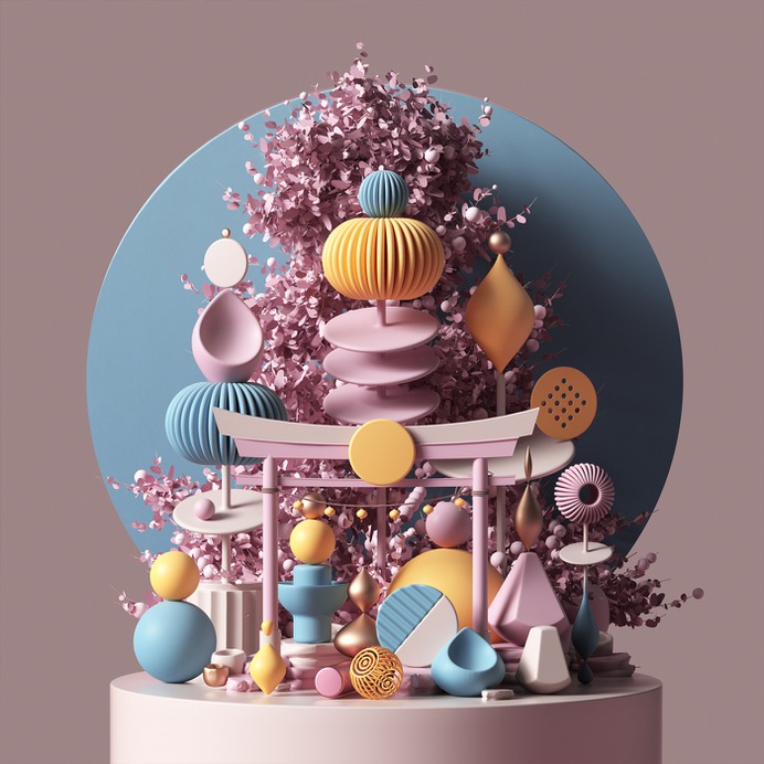 Personal 3D Collection - Mindsparkle Mag Collection of personal works made during January- March 2019 by Peter Tarka. #logo #packaging #identity #branding #design #color #photography #graphic #design #gallery #blog #project #mindsparkle #mag #beautiful #portfolio #designer