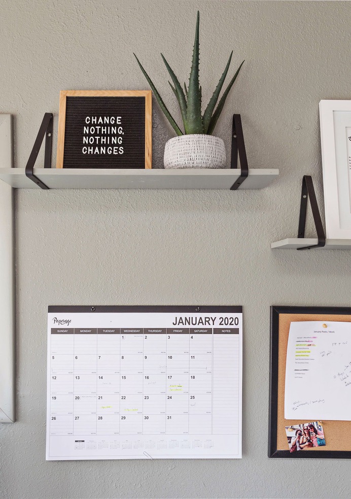 Emma's Home Office Refresh - A Beautiful Mess