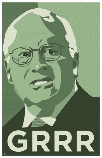 Grrrr | Flickr - Photo Sharing! #greed #cheney #poster #oil