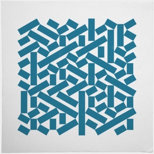 #510 Mad tiler – http://bit.ly/Geometry-Daily-T-Shirts! – A new minimal geometric composition each day