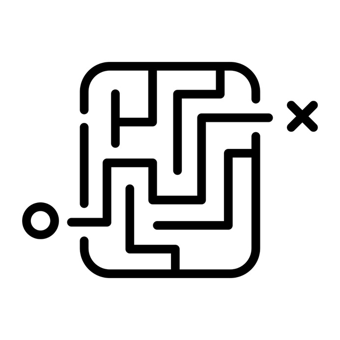 See more icon inspiration related to maze, way, labyrinth, road, maps and location, planning, solution, strategy, route, gaming, puzzle, entertainment and business on Flaticon.
