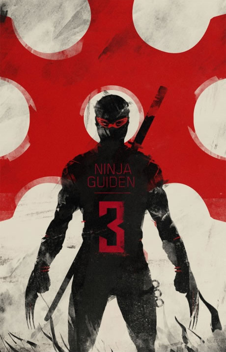 Ninja Guiden 3 Brand Design & Advertising | BASIC™ Agency | Branding, Design & Advertising #ninja #illustration #advertising