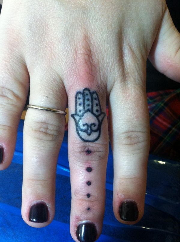 30 Cool Hamsa Tattoo Ideas with Meanings #ideas #tattoo #hamsa