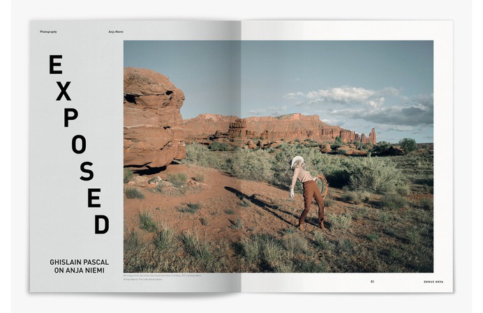 Domus Nova Magazine spread