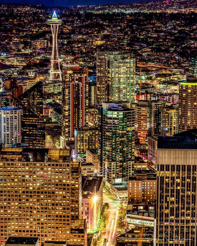 Stunning Cityscapes of Seattle, Washington by Sigma Sreedharan