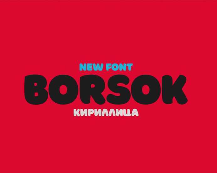 Borsok Display Font