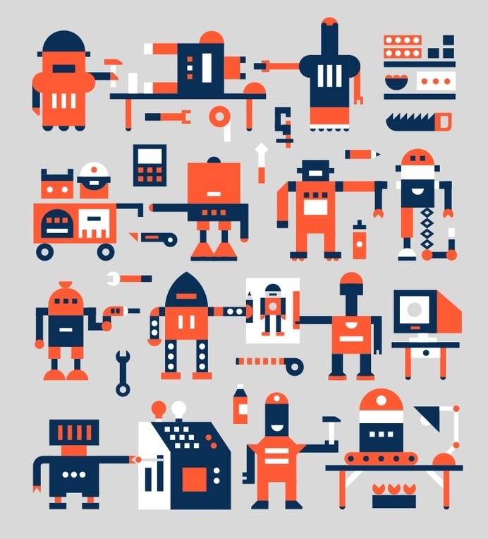 Romualdo Faura / Tecnicrea #information #illustration #graphic #character