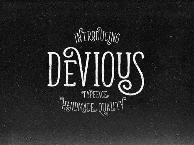 Devious : Free Simple Retro Font
