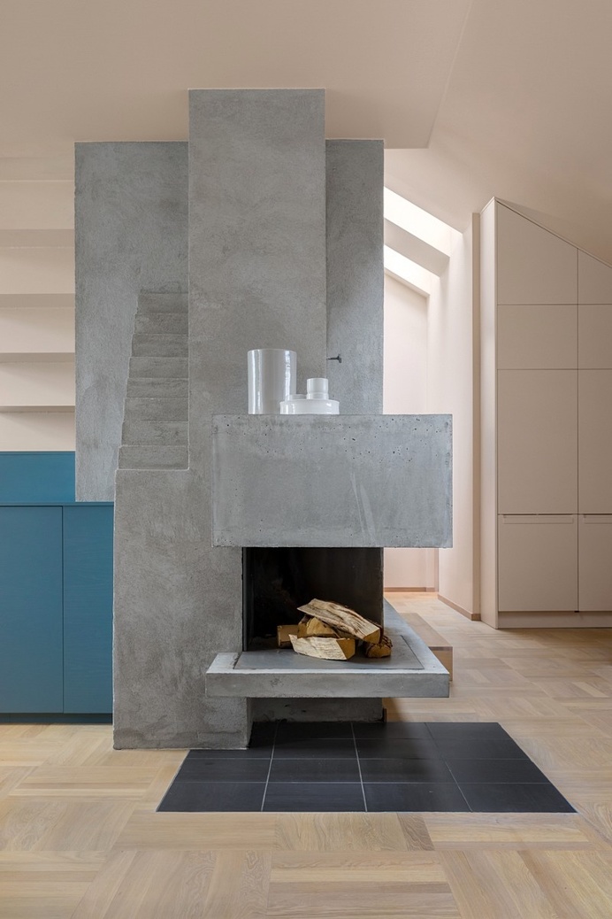 Inner City Blue Loft in Stockholm / Note Design Studio