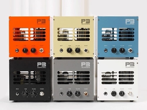 P3 Guitar Amplifiers | Design Milk #music #color #amps #electronics