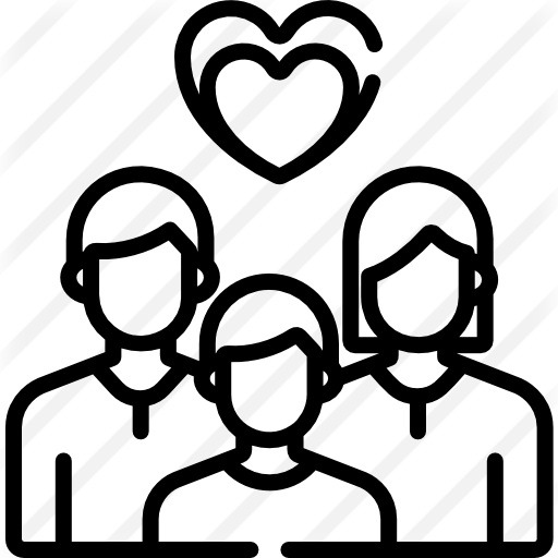 See more icon inspiration related to parents, daughter, mother, father, users, family, love, person and people on Flaticon.