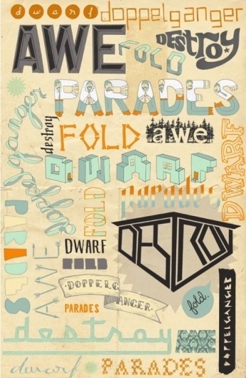 Beautiful Hand Drawn Typography - Smashing Magazine | Smashing Magazine #fonts #handwritten #drawn #letterform #hand #typography