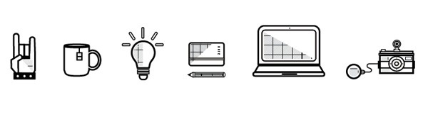 self promotion. [logo and business card] #icon #mark #symbols