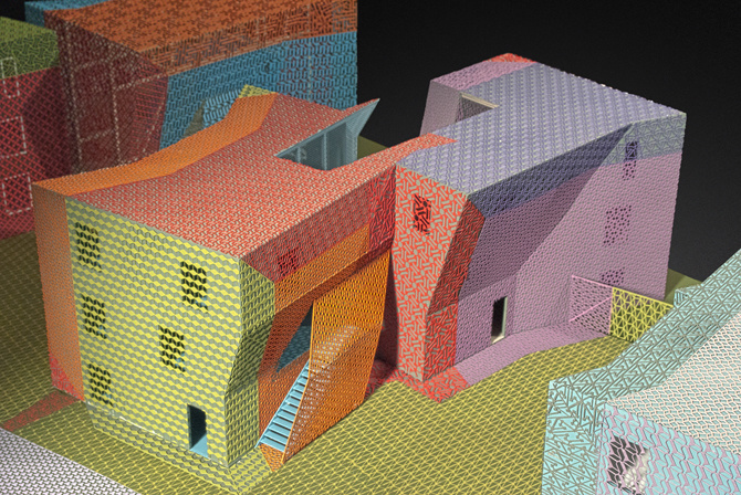 Property with Properties - Zago Architecture #color #pattern