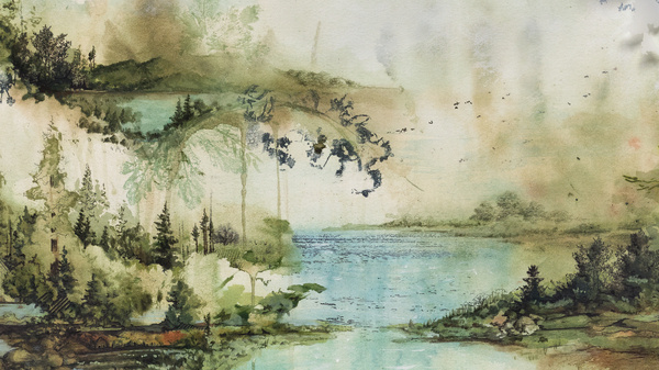Gregory_Euclide_wallpaper 2560x1440.jpg (2560×1440) #euclide #gregory #art #watercolor #wallpaper