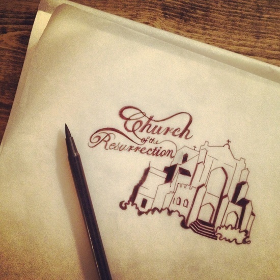 Hand Drawn Type #katie #steward #by #invites #wedding