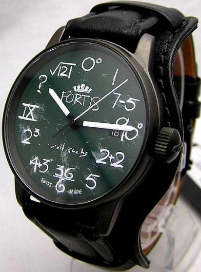 Dezeen » Blog Archive » Fortis IQ watch by Rolf Sachs #watch