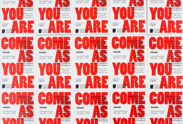 Prism, Come As You Are, Exhibition Collateral on Behance #exhibition #collatoral #poster