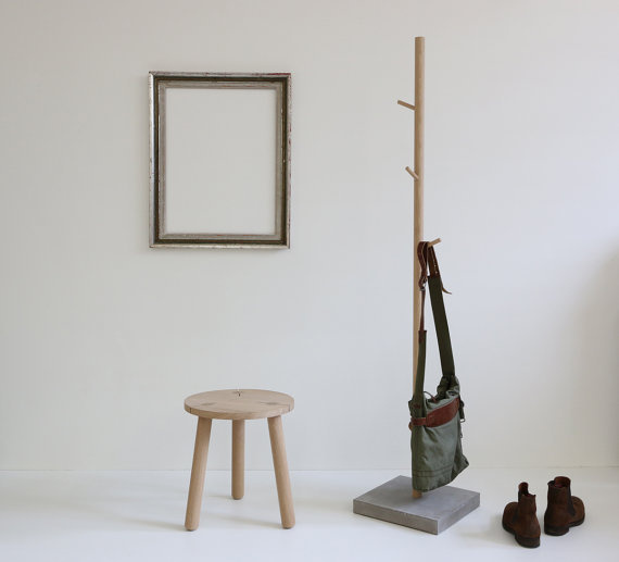 Kleiderständer - Garderobe - "Stammhalter" Eiche #wardrobe #interior #tree