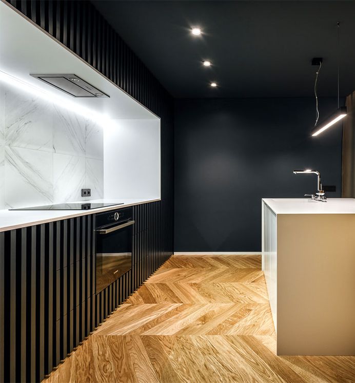 All In Studio Created Modern Bachelor Pad in Sofia - InteriorZine
