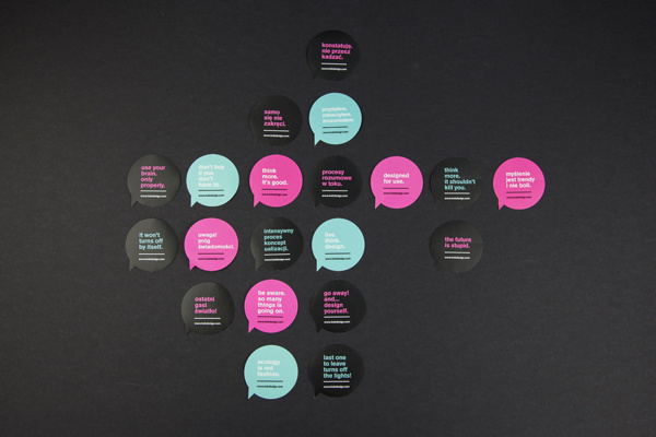 Lodz Design Festival 2012 #visual #identity #ortografika