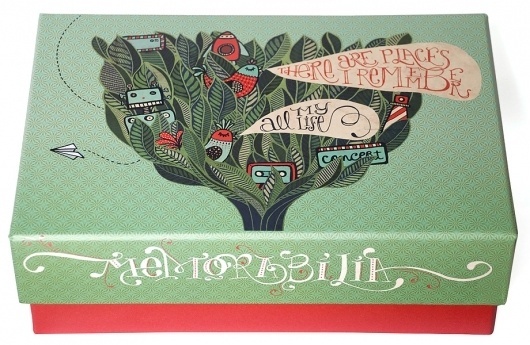 Art box Memorabilia : Laura Varsky #typography