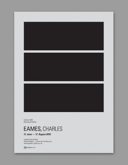 AisleOne - Graphic Design, Typography and Grid Systems #wearmouth #event #poster #charles #donna #eames