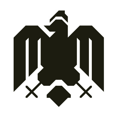 pollo #icon #balck #nazi #chicken #logo