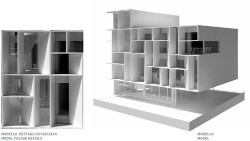 Piuarch — Bentini Headquarters #architecture #models #facades
