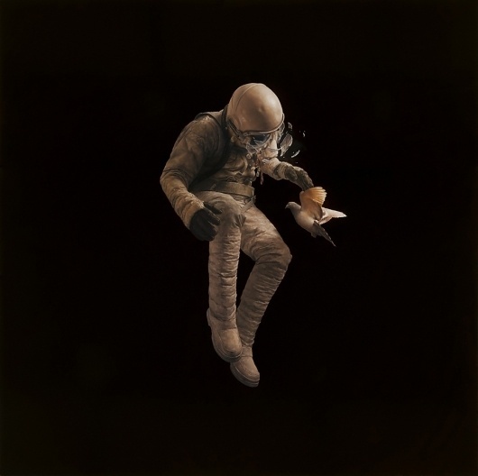 The Curious Brain #geddes #astronaut #space #illustration #art #jeremy