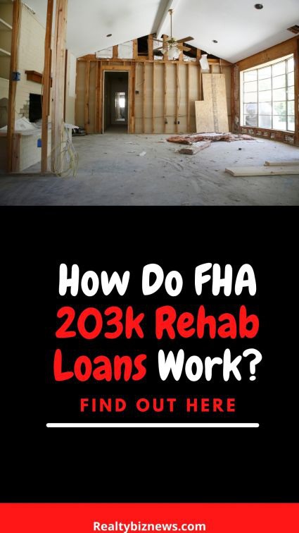 How do FHA 203k loans work