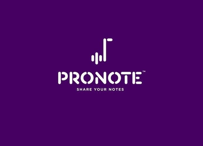 Pronote —Huaman studio #music #logo #identity