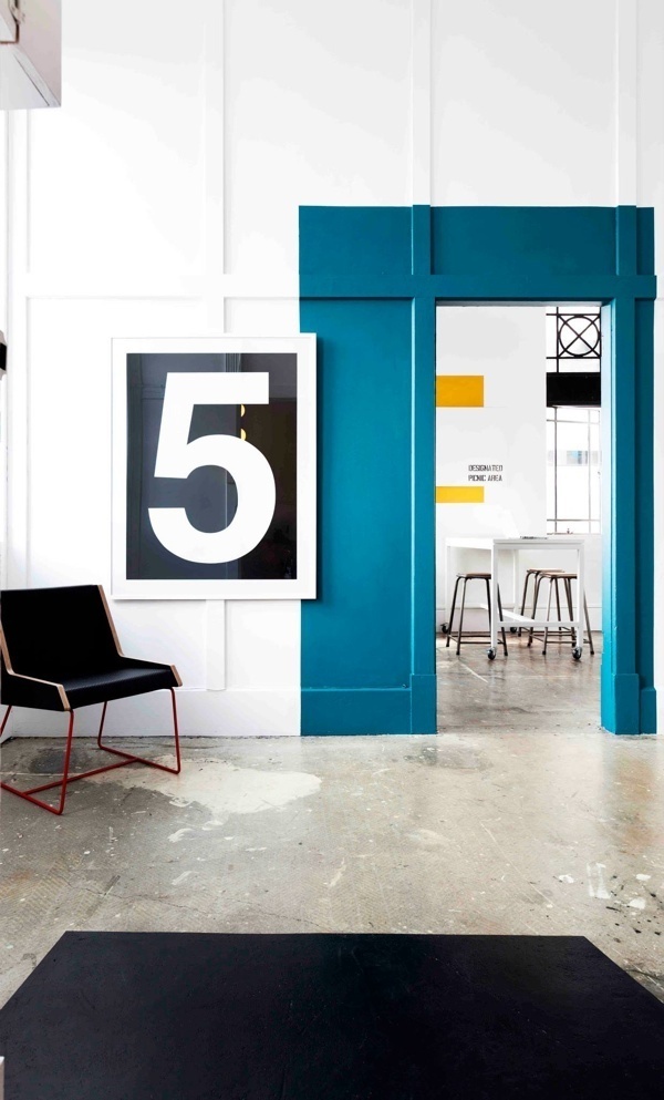 Red Architecture Design Studio by Tane Cox. #signage #red #inspiration #typography
