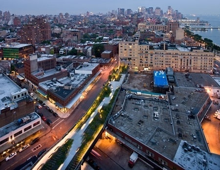 Dezeen » Blog Archive » The High Line by James Corner Field Operations and Diller Scofidio + Renfro #line #park #railway #york #high #new