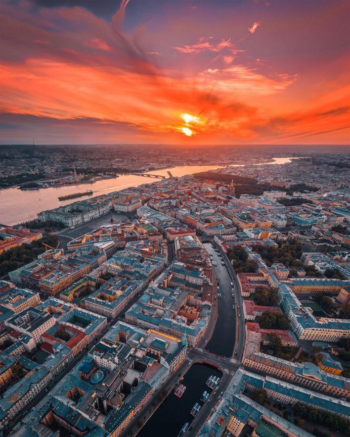 Saint Petersburg From Above: Drone Photography by Vitaly Karpovich