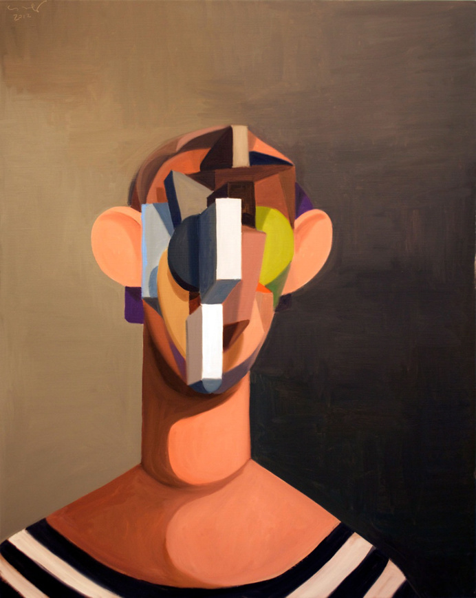 George Condo Painting