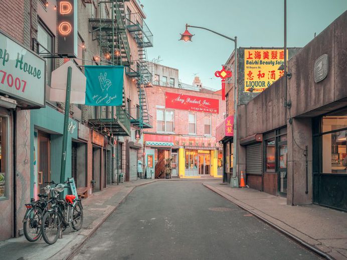 New York, By The Way: Urban Pastel Color Photography by Ludwig Favre