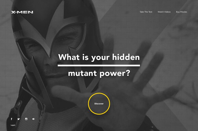 X-Men: What’s Your Hidden Mutant Power? on Behance